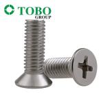 DIN 7982 Stainless Steel Galvanized Countersunk Chipboard Screws White Cross