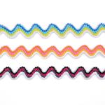 Fashionable Flat 2cm Zig Zag Rick Rack Trim