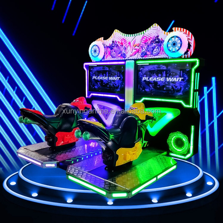 Super Bike Racing Arcade Machine Motor Simulator 2 Player EU AU Plug