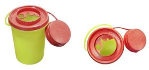China Disposable Plastic Sharps Container R0.7/0.7L wholesale
