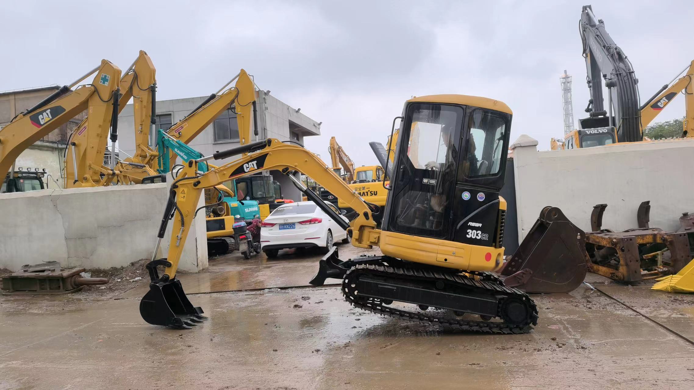 2018 Year Model Caterpillar 303CR Excavator with Good Condition and MITSUBISHI Engine