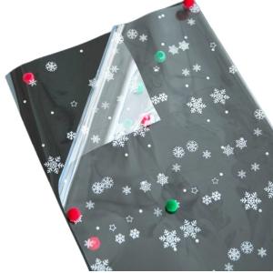 Flower shadows, Christmas hairballs, snowflakes dancing, cellophane bouquets,