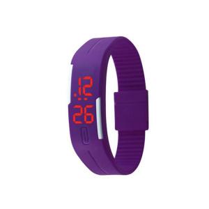 China Unisex Analog Digital Sports Watch Silicone Strap ODM Digital Wristband Watch wholesale