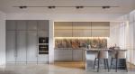 Modern Luxury Interior Furniture Flat Pack Design Cupboard Kitchen Cabinets