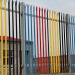 2mm 2.5mm 3mm Green Industria Metal Palisade Fencing Hot Dipped