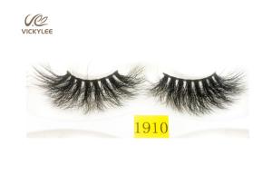 China Whole Strip Black 28mm Dramatic False Eyelashes wholesale