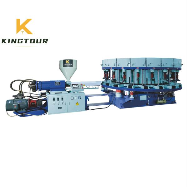 Automatic Shoe Sole Making Machine 8 Station / 10 Station TPR Sole Moulding Machine