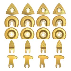 China Deyi Golden Oscillating Saw Tile Concrete Blade 35mm To 88mm wholesale