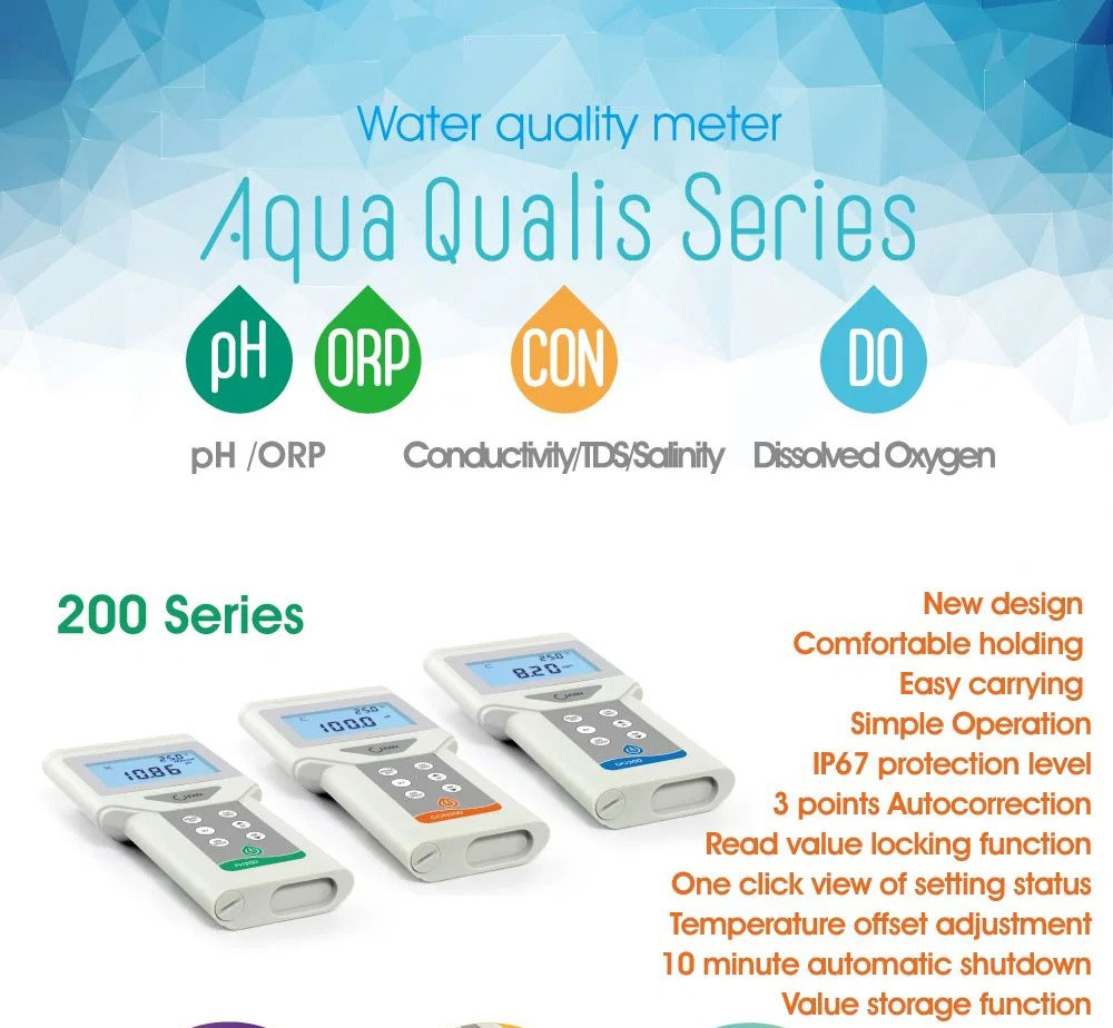 Multifunctional Benchtop Digital Meter for pH mV EC Measurement in Lab Water Testing