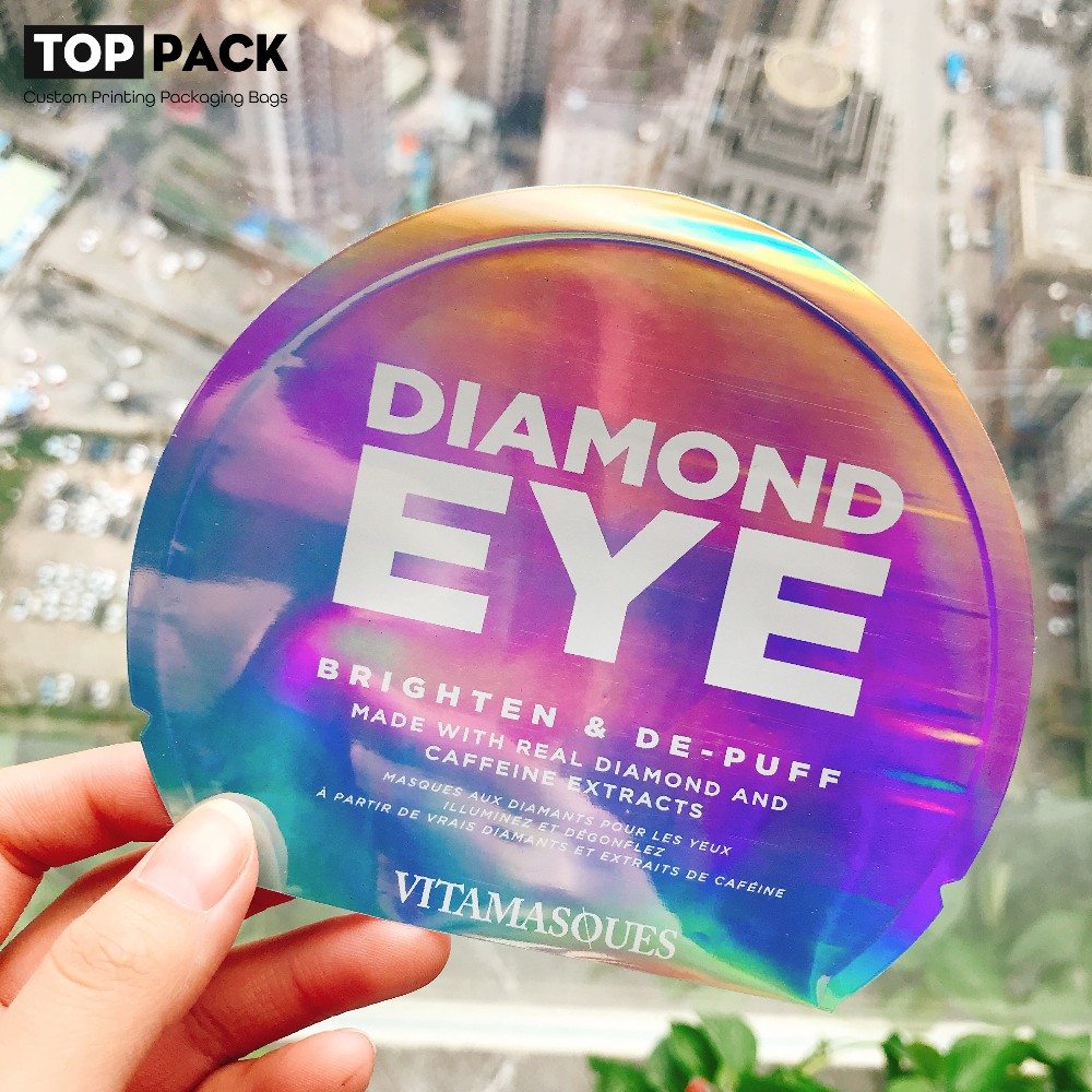 Custom Gravure Print Aluminum Foil Stand Up Pouch Biodegradable