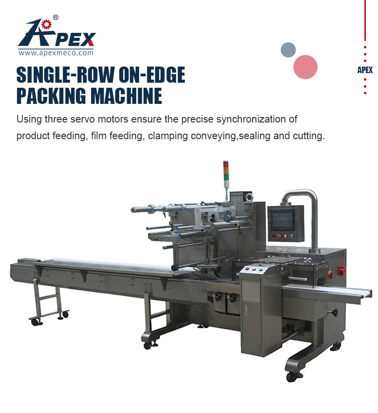 Using Flexible Clamping System Auto Toothpaste Flow Packing Machine