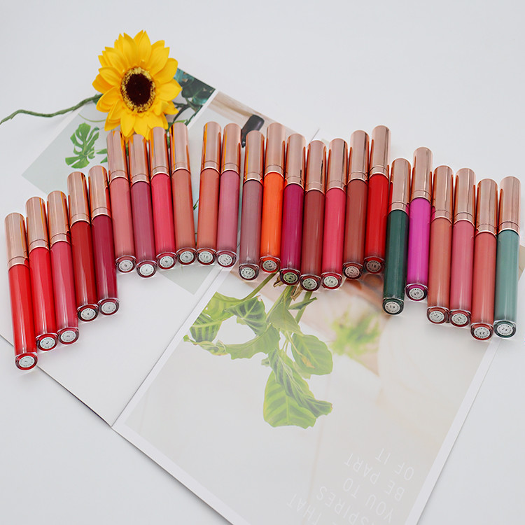 OEM 24color Velvet Mist Matt Lip Gloss Genuine Lipstick