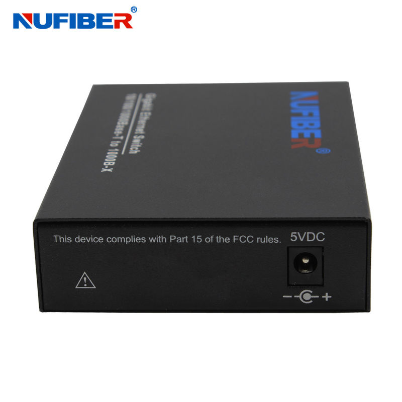 1000M 2-ports Rj45+1 Fiber Port Switch SM Bidi SC 1310nm/1550nm Gigabit fiber ethernet switch converter