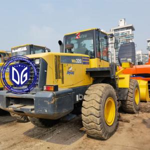 China Used Komatsu Loader WA320-5 Original And In Good Condition Labor Saving Limited Stock wholesale