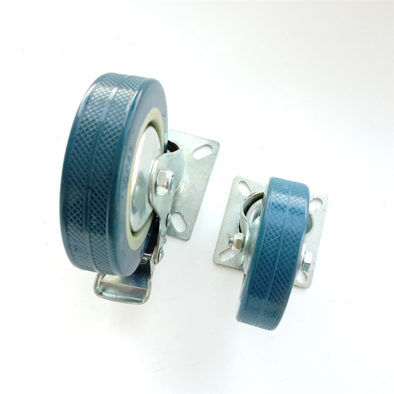 45mm Nylon Castor Wheels Replacement Chair Casters