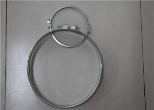 China Galvanized Malleable Steel Pipe Clamps , Pipe Support Clamp OEM Parts wholesale