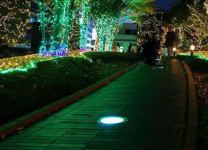 3w One Side Emitting In Ground Led Lights Stainless Steel For Landscape Garden
