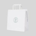 Custom CMYK Shop Packaging Boutique Paper Bags Retail Recycled Paper Gift Bags