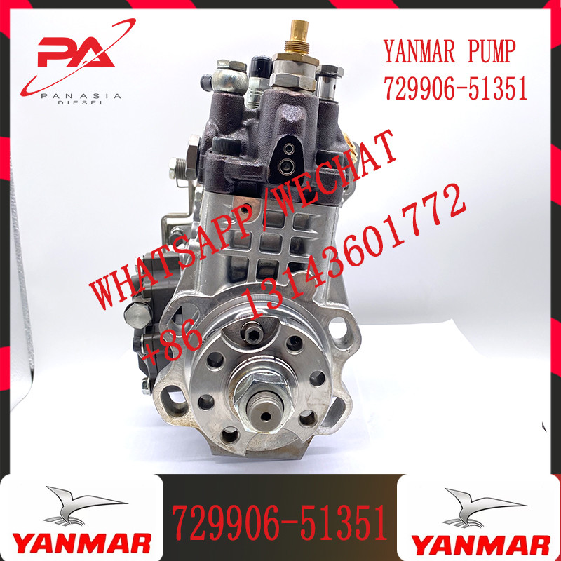 Yanmar X5 Diesel Engine Fuel Injection Pump 729906-51351