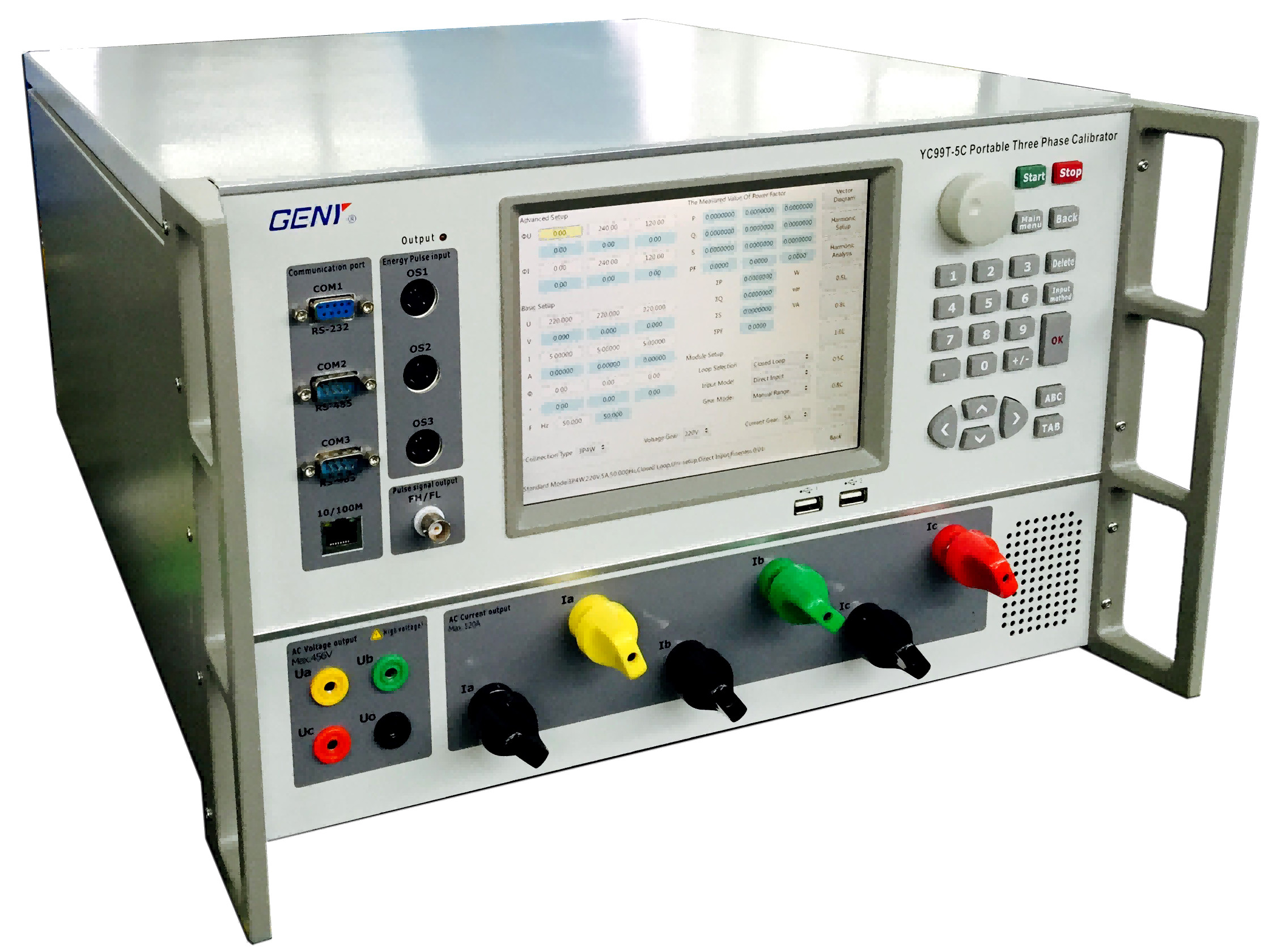 YC99T-5C/3C Portable Three Phase Calibrator