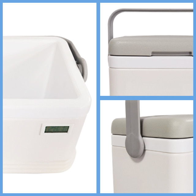 External Dimensions 260*200*200mm cooler box with ice packs Package 1 Unit/ctn