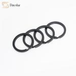 Heavy Duty Metal Key Rings , Flat Round Split Key Chains Rings