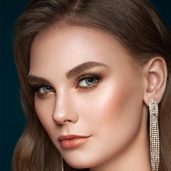 Most Natural Looking Cosmetic 14mm Contact Lenses Hot Kid Pink Grey For Dark