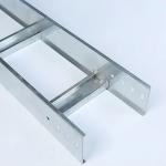 Fire Resistant Galvanized Ladder Cable Tray 250mm 6 Inch 8 Inch Cable Tray