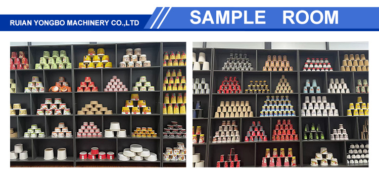 Small Business Paper Cup Making Machine with Copper Bar Cup Boned Way and 90-100pcs/Min Capacity