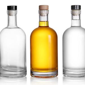 China 200ml 375ml 500ml 700ml 750ml 1000ml Gin Vodka Spirit Bottle Wine Juice Bottle wholesale
