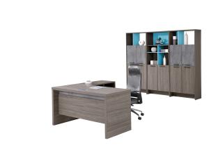 China Panel Wood Style Melamine Office Furniture / Small Office Table wholesale