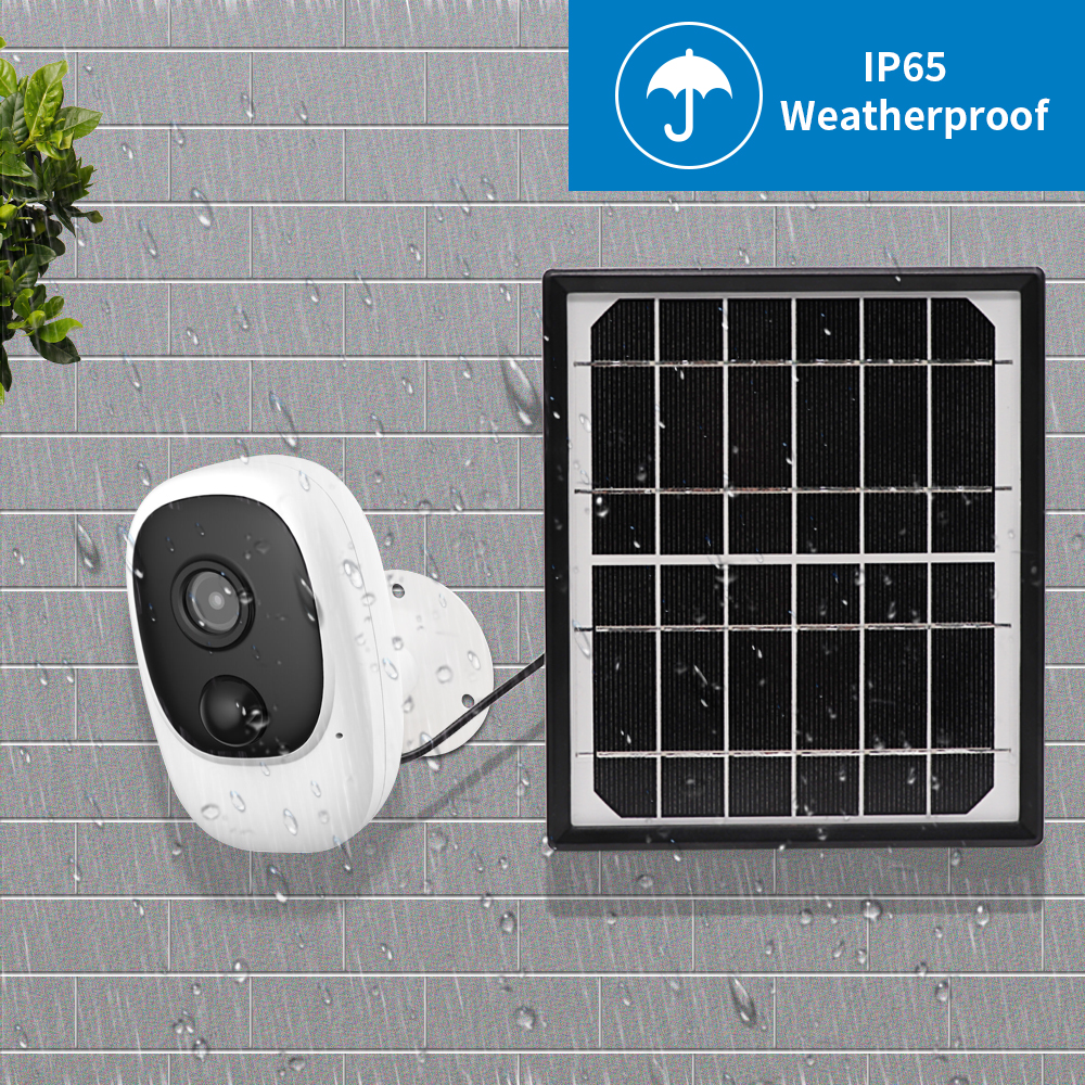 Remote Control Night Vision Two-way Audio Pir Wify Outdoor Camera Work with Tuya Amazon Google App