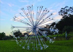 China Incredibly Steel Wire Dandelion Sculpture, Steel Dandelion Sculpture wholesale