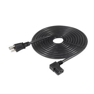 China Angle Elbow Power Supply Cable Cord IEC C13 Plug American Extension 110V 10A wholesale