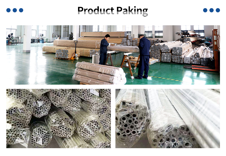 7001 7075 T6 6001 6063 T5 Aluminum Pipe Hollow Tube Large Diameter Seamless