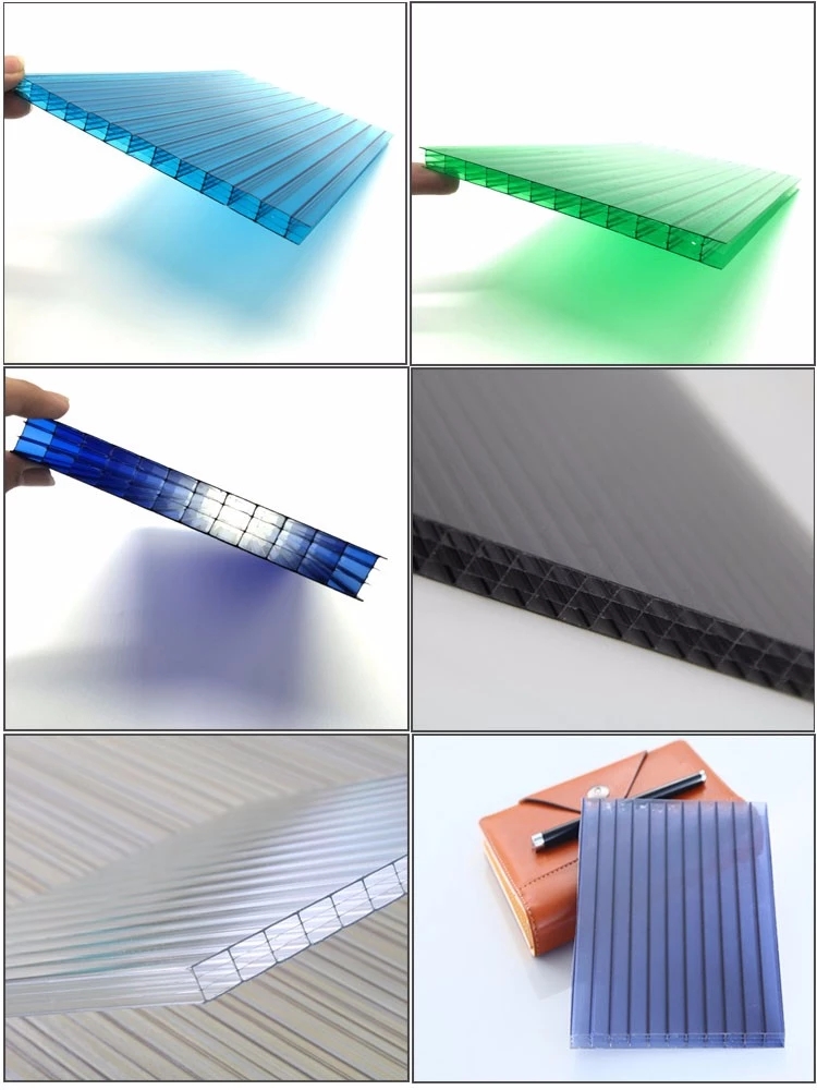 3mm-18mm Polycarbonate Hollow Sheet Durable and Versatile with anti-UV for Greenhouse Roofing and More