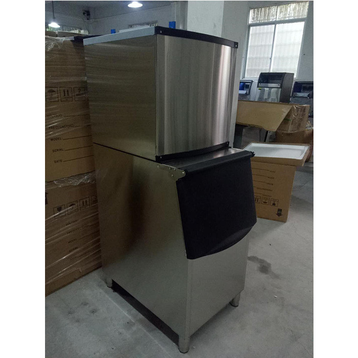 R404a Refrigerant 1350W Commercial Ice Cube Maker
