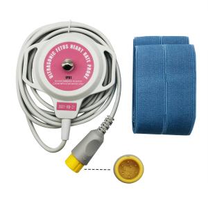 China 9 PIN Ultrasound Transducer Compatible With Comen 3m 10ft Gray Cable wholesale