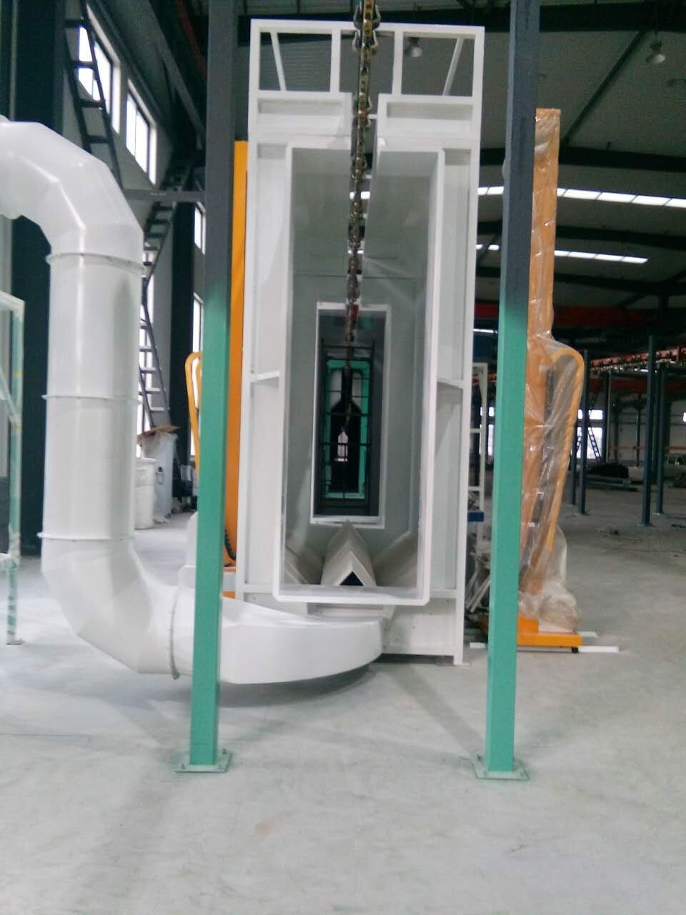 PP Horizontal Powder Coating Line Aluminium Powder Coating Plant CE