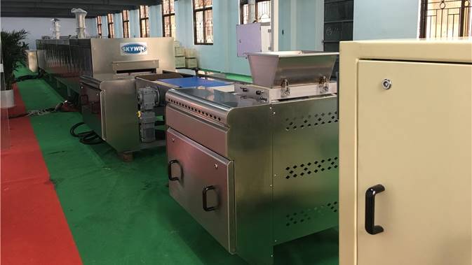SIEMENS PLC Rotary Cutter Hard Biscuit Production Line Stainless Steel