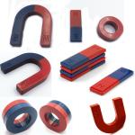 Various Shape Red Blue Paint Y30 Ferrite Magnet For School