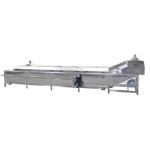 SUS304 Salad Meat Carrot Potato Chips Blanching Machine 2000kg/H