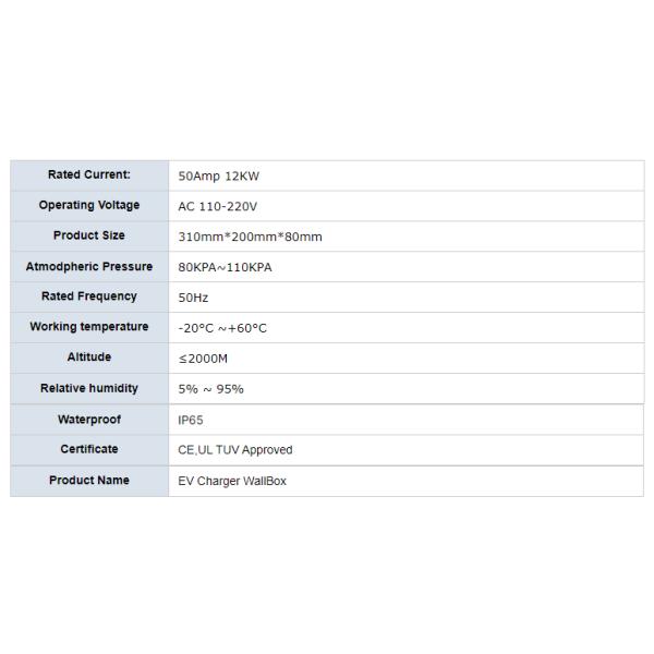 AC EV Charging Pile EV Station Wallbox Level 2 Electric Vehicle Charger Type 1/Type 2/ GBT/ Tesla EV Charger