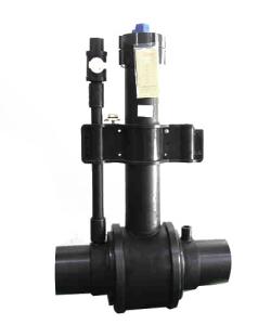 China Single Discharge PE Ball Valve wholesale