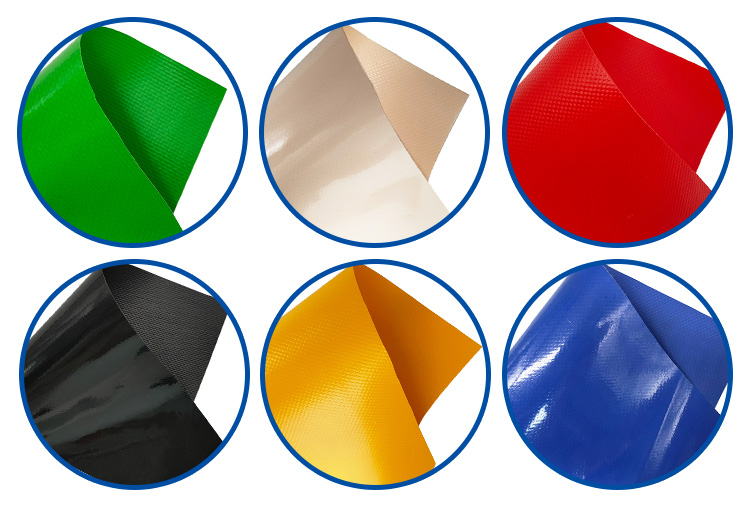 10x22 Ft PVC Coated Fabric Vinyl Polyester Fabric Dump Truck Trailer Mesh Tarp With Grommets