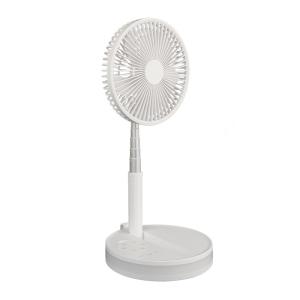 China Folding Small Table Top Fan Custom Printed With 10000mAh Battery wholesale