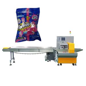 China CE PLC Disposables Consumer Pillow Bag Packaging Machine wholesale