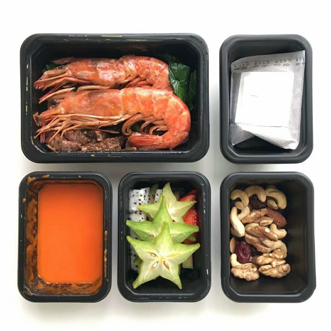 304 SS Skin Packaging Equipment Map Tray Sealer Machine To Vacuum Pack Food