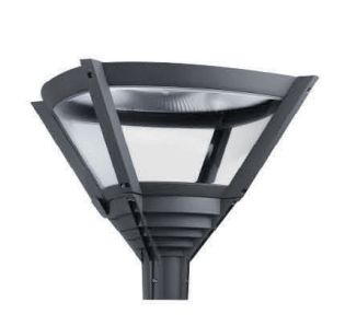 Led Garden Lights 50W 80W Urban LED Lighting Die-cast Aluminium Material in Residential Areas