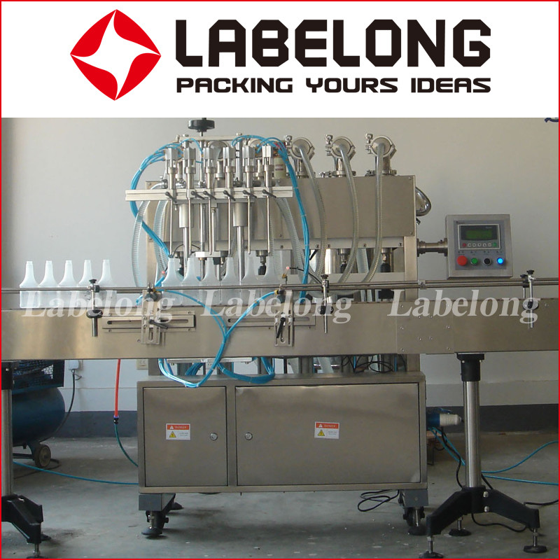 L-12H Linear Filling Machine For Bottle Of All Volumes And Shapes